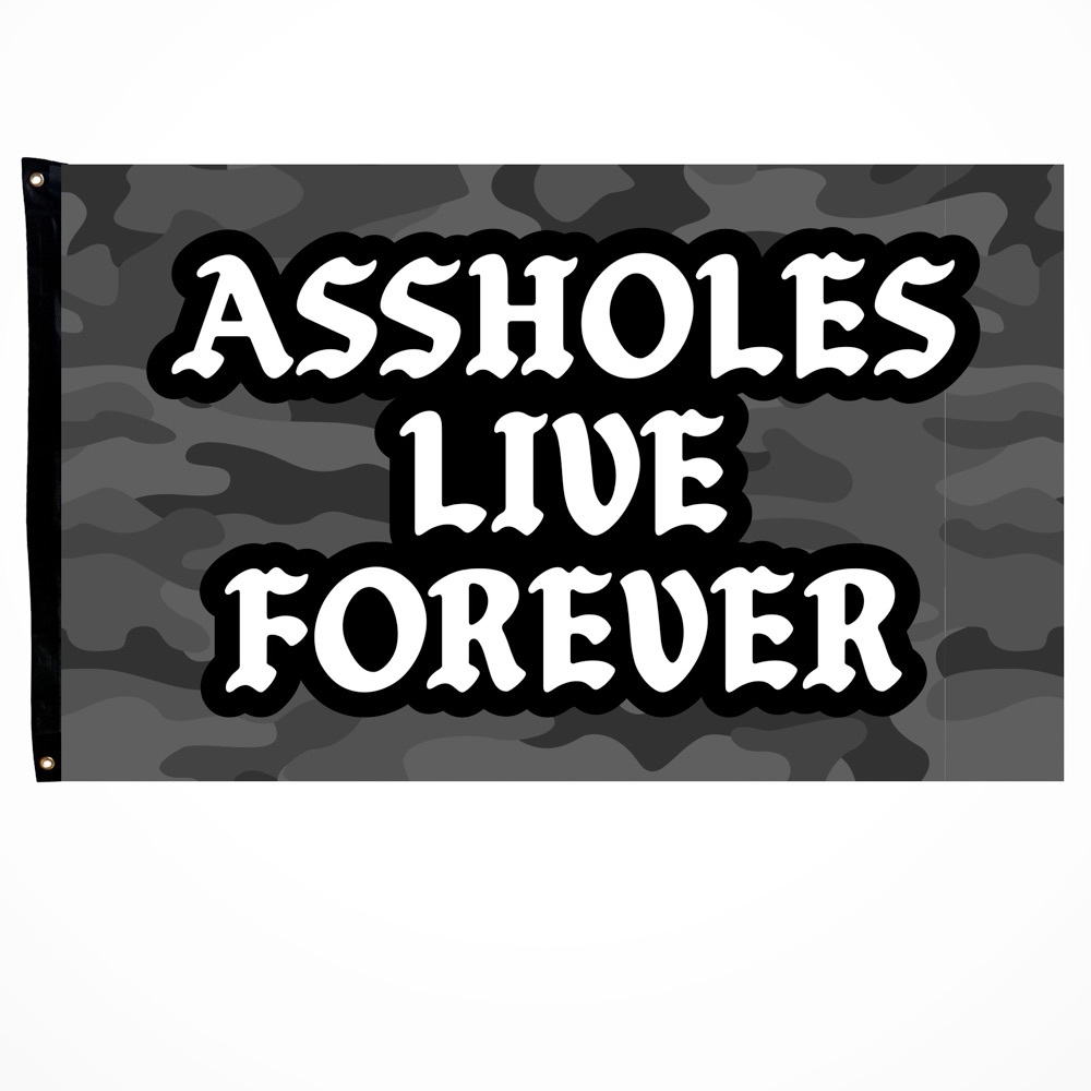 Linda Finegold ALF gray and black army flag